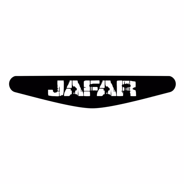 برچسب لایت بار دسته پلی استیشن 4 ونسونی طرح Jafar
