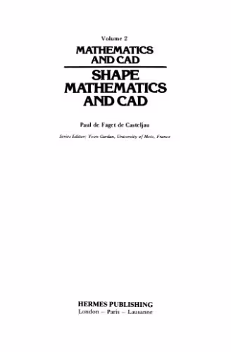 خرید و دانلود نسخه کامل کتاب Shape mathematics and CAD. Mathematics and CAD 2