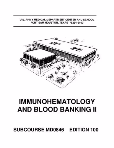 󾕇 دانلود کتاب Immunohematology And Blood Banking Ii Md0846, 100th ed, 2006 - دانلود کتاب های دانشگاهی