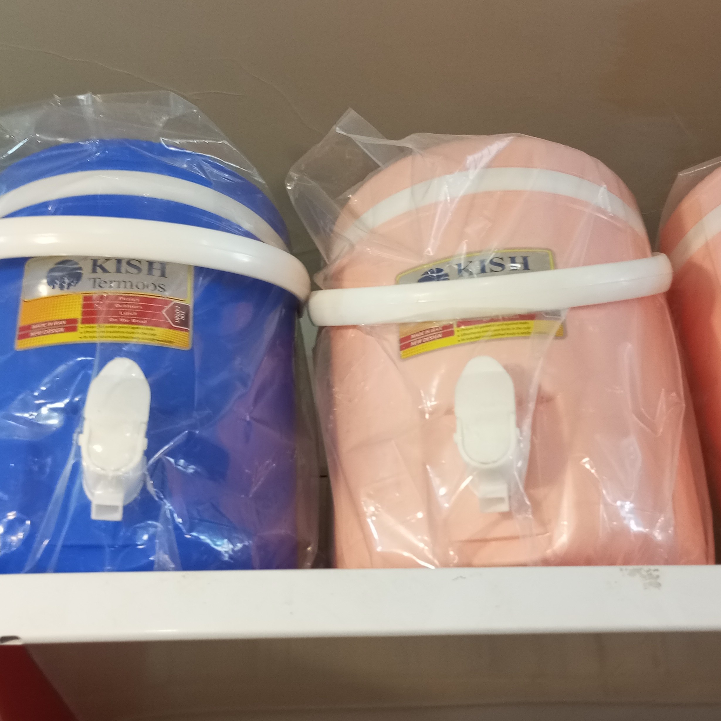 کلمن های زیبا در چند رنگ مدل کیش 10 لیتری 6 استریو 4 لیتری باران