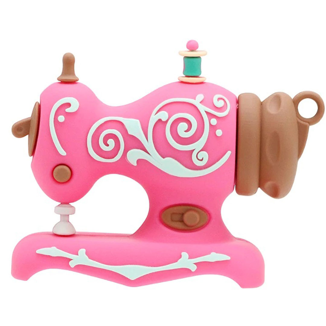 فلش مموری طرح چرخ خیاطی مدل Ul-Pv-SewMechi01 ظرفیت 32 گیگابایت