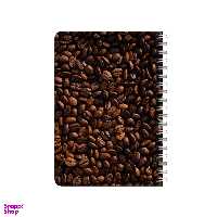 دفترچه یادداشت بامبیلیپ مدل چوبی طرح قهوه کد 0386246