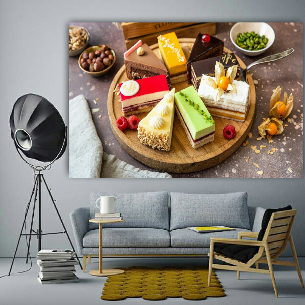 تابلو بوم طرح کیک کدBH451