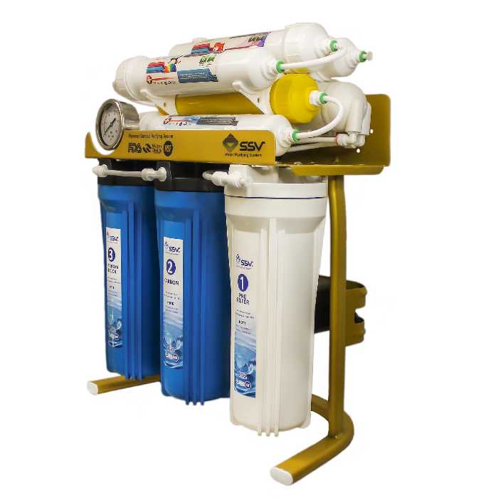 دستگاه تصفیه آب اس اس وی مدل  GoldenBlue  X1150 به همراه فیلتر بسته 3 عددی