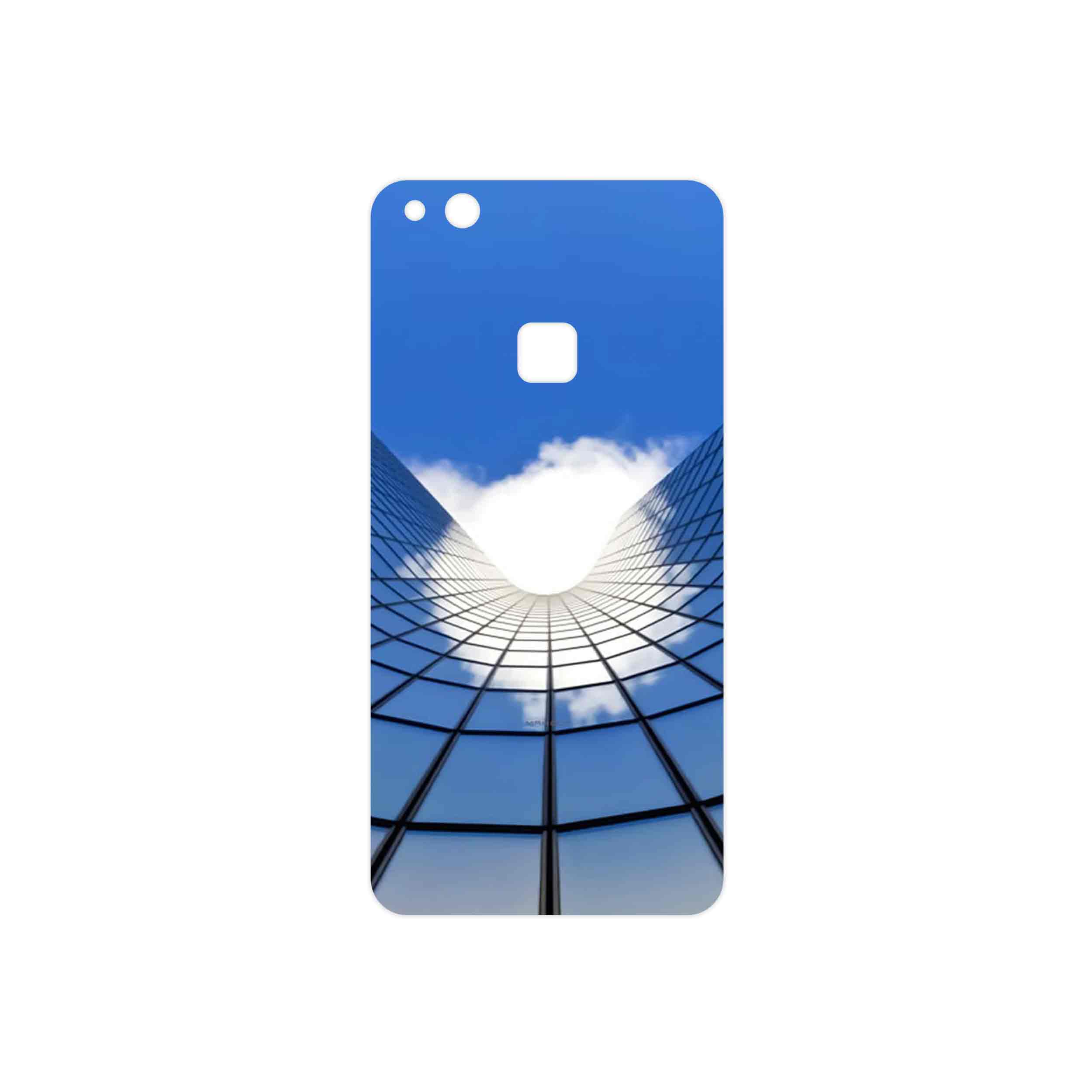 برچسب پوششی ماهوت مدل Glass skyscraper مناسب برای گوشی موبایل هوآوی P10 Lite