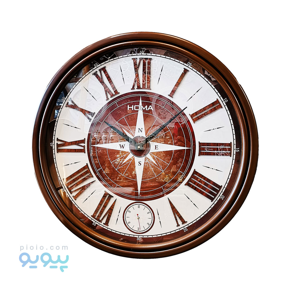 ساعت دیواری گرد مدل هما