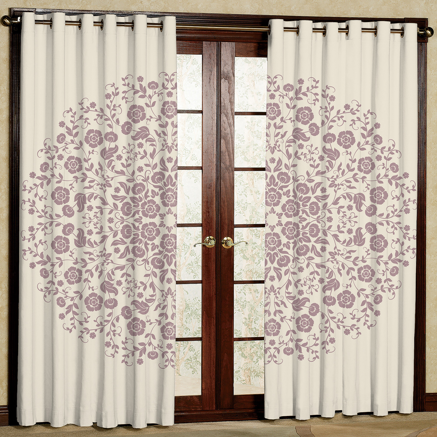 پرده مدل پانچی کد 8921 سایز 280x140 سانتی متر