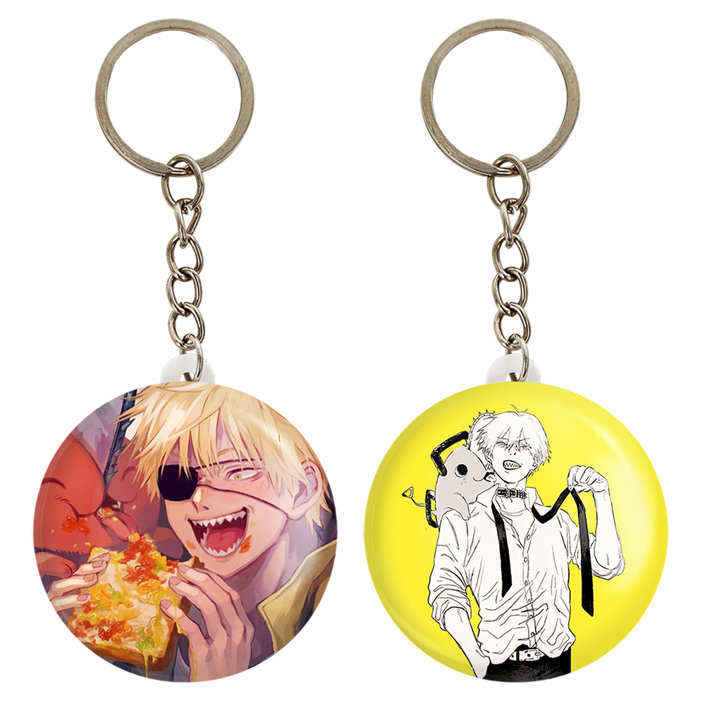 جاکلیدی خندالو مدل دنجی انیمه مرد اره ای کد 1799817994 مجموعه 2 عددی