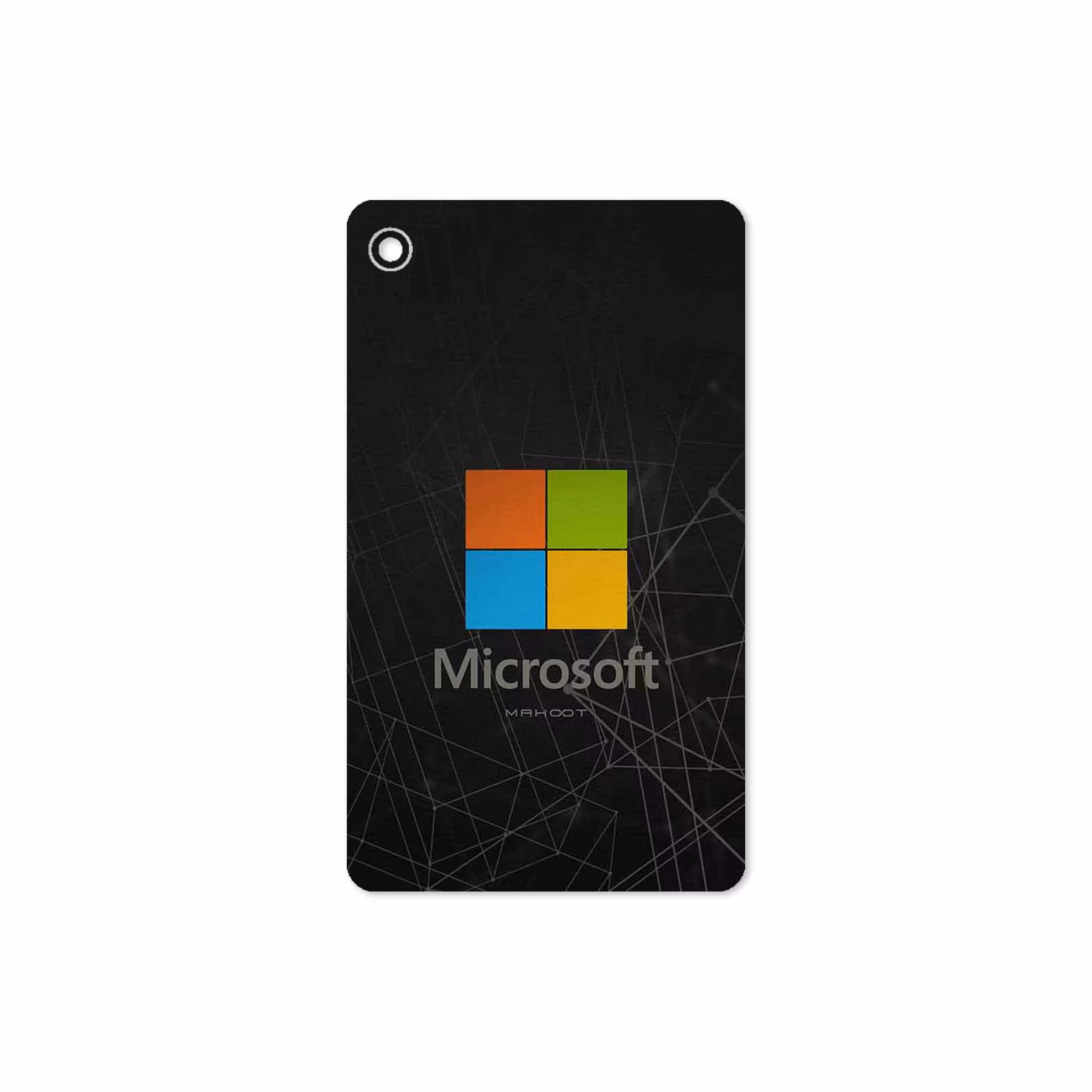 برچسب پوششی ماهوت مدل Microsoft-Logo مناسب برای تبلت لنوو Tab M7 2019