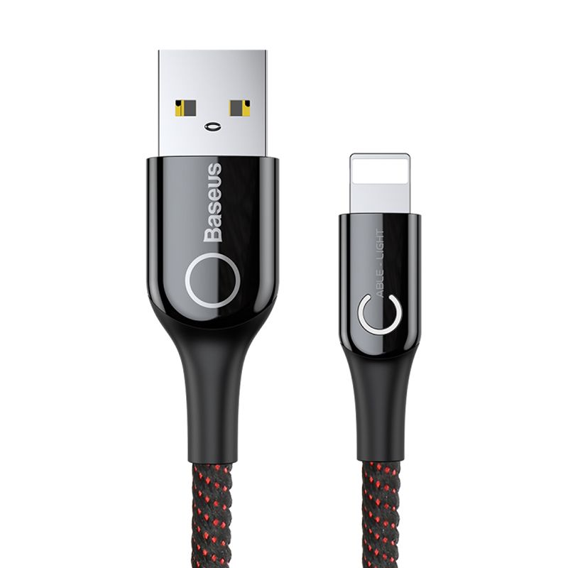 کابل تبدیل USB به لایتنینگ باسئوس مدل CD_01 C-SHAPED طول 1 متر