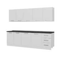 کابینت زمینی و هوایی  رنگ سفید | choobsub