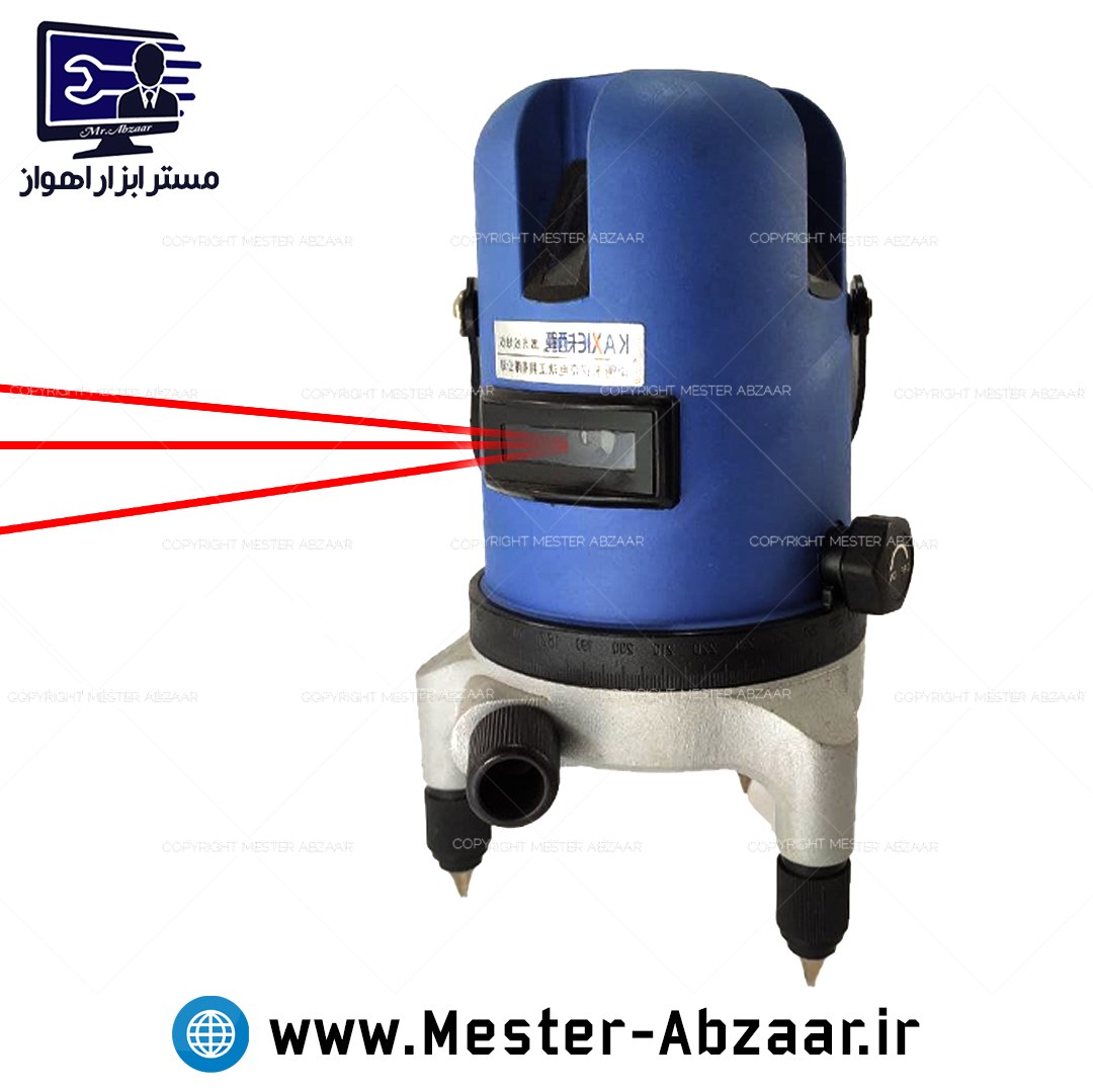 تراز لیزری پی ام سه خط مدل LG3 نور قرمز با گارانتی با کیف و لوازم ANCHOR PM