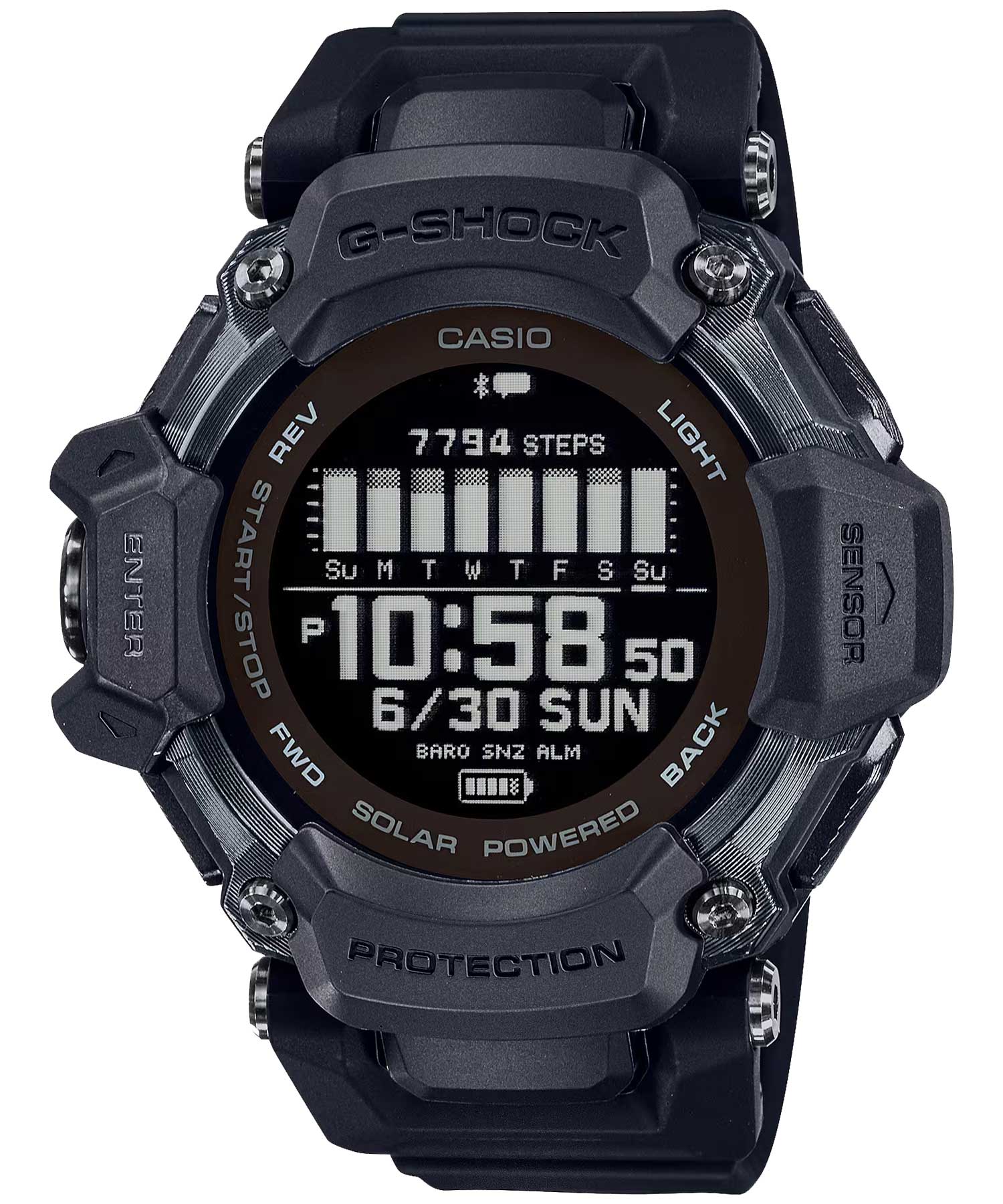 ساعت مچی مردانه کاسیو، زیرمجموعه G-Shock، کد GBD-H2000-1BDR