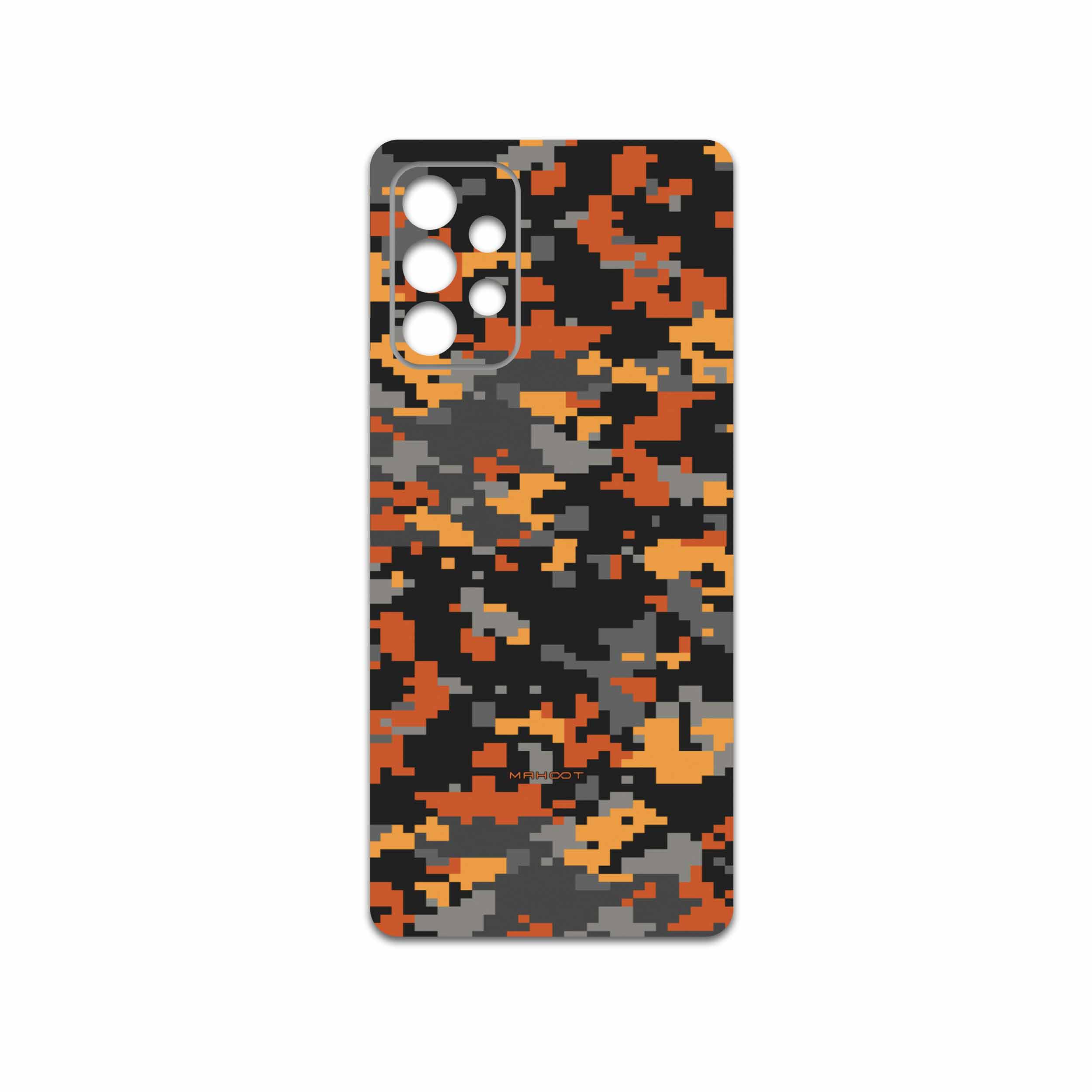برچسب پوششی ماهوت مدل Army-Autumn-pixel مناسب برای گوشی موبایل سامسونگ Galaxy A72