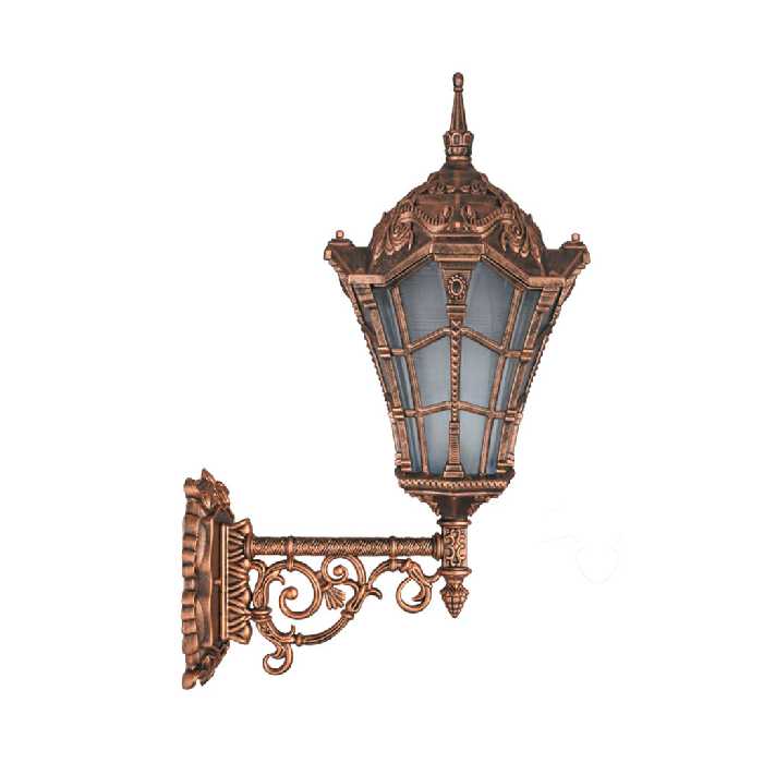 چراغ دیواری پارکی تکشیدفام مدل وستا کد 8605-16