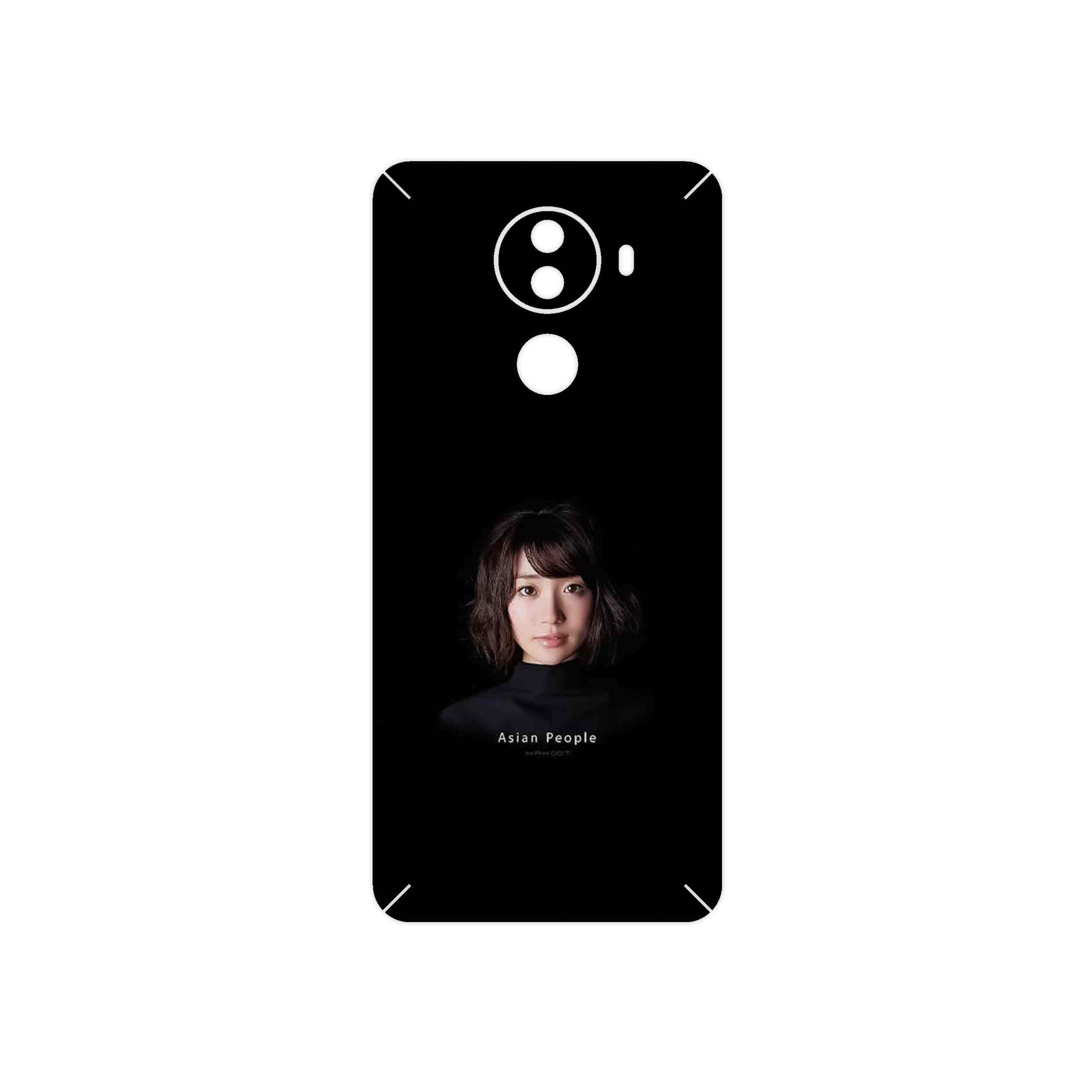 برچسب پوششی ماهوت مدل Portrait of an Asian Woman مناسب برای گوشی موبایل جی ال ایکس M1