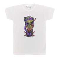 تی شرت آستین کوتاه  بچگانه پرمانه طرح لاکپشت های نینجا کد pmt.6644