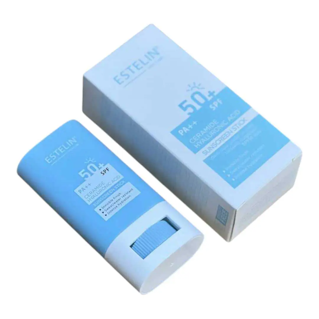 ضد آفتاب هیالورونیک اسید و سرامید استیکی استلین حاوی SPF50