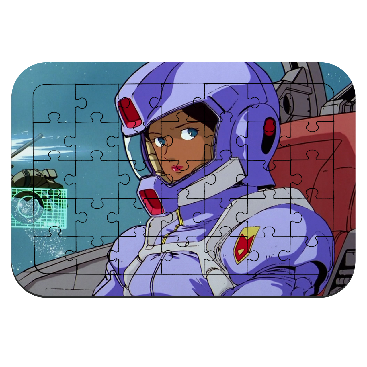 پازل 35 تکه طرح انیمه gundam مدل NI2200