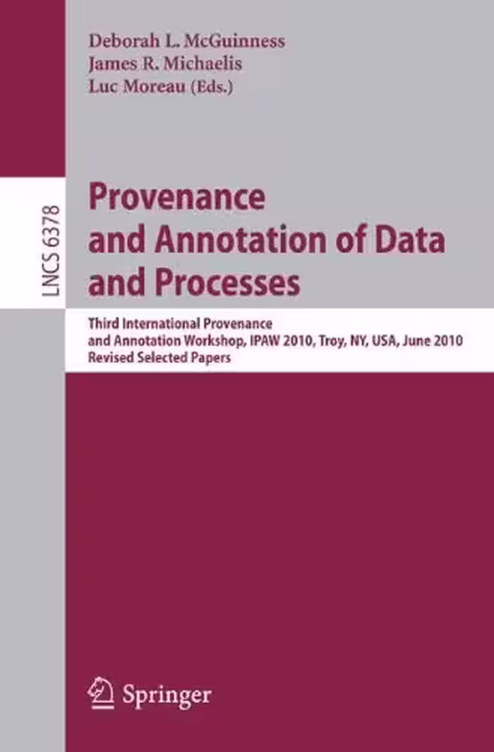 خرید و دانلود نسخه کامل کتاب Provenance and Annotation of Data and Process