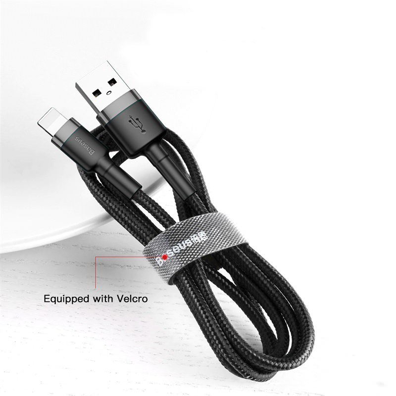 کابل تبدیل USB به لایتنینگ باسئوس (BASEUS) مدل CALKLF-BG1
