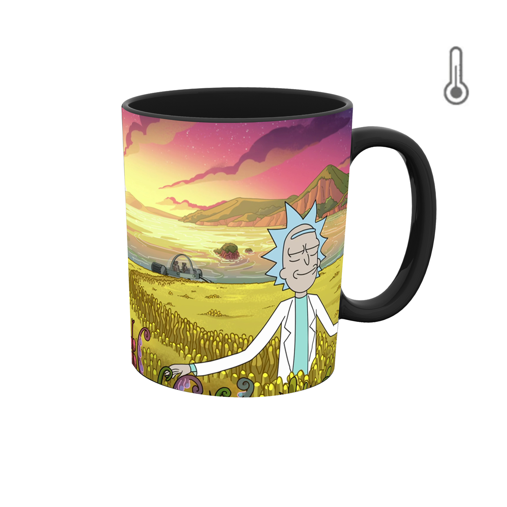 ماگ حرارتی طرح ریک و مورتی