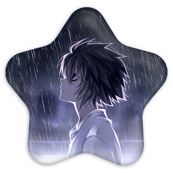 پیکسل خندالو طرح ال لاولیت انیمه دفترچه مرگ مدل ستاره ای کد 11332