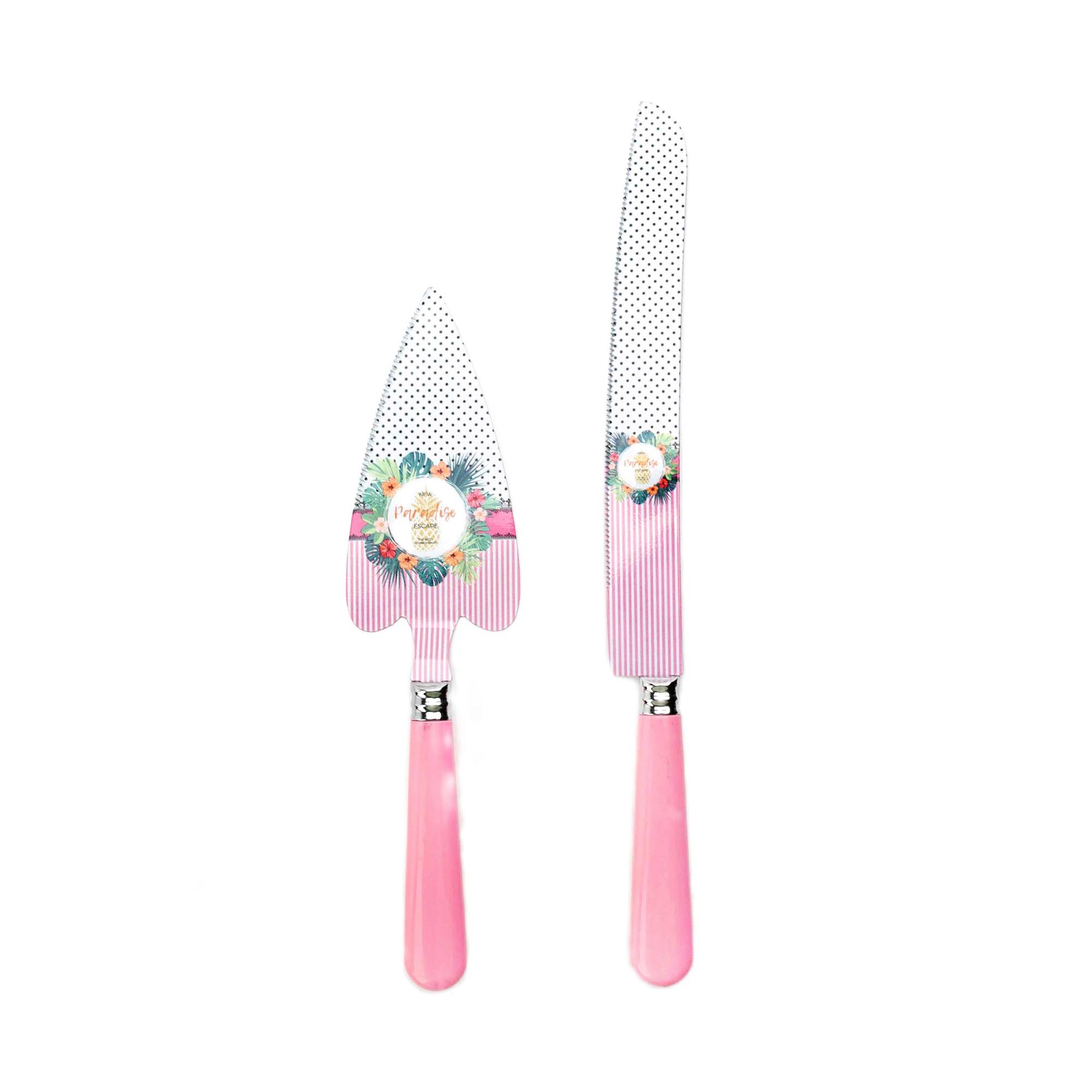 ست کارد و کفگیر سرو کیک روک مدل R902 - c5