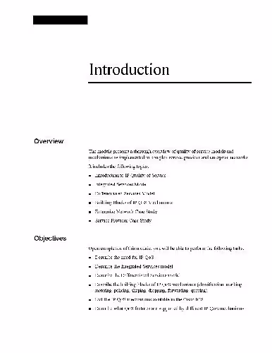 خرید و دانلود نسخه کامل کتاب Introduction to IP QoS (Course)
