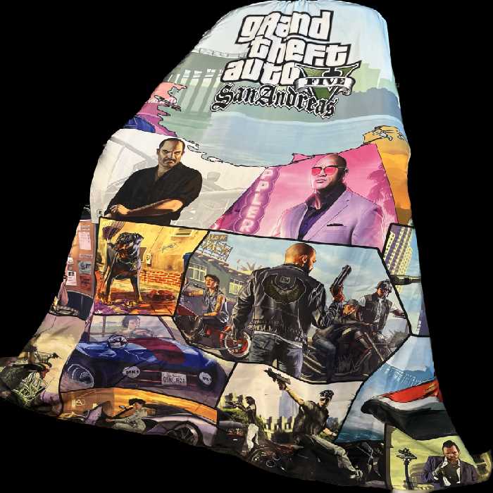 پیشبند آرایشگاهی طرح GTA - فروشگاه رایمون