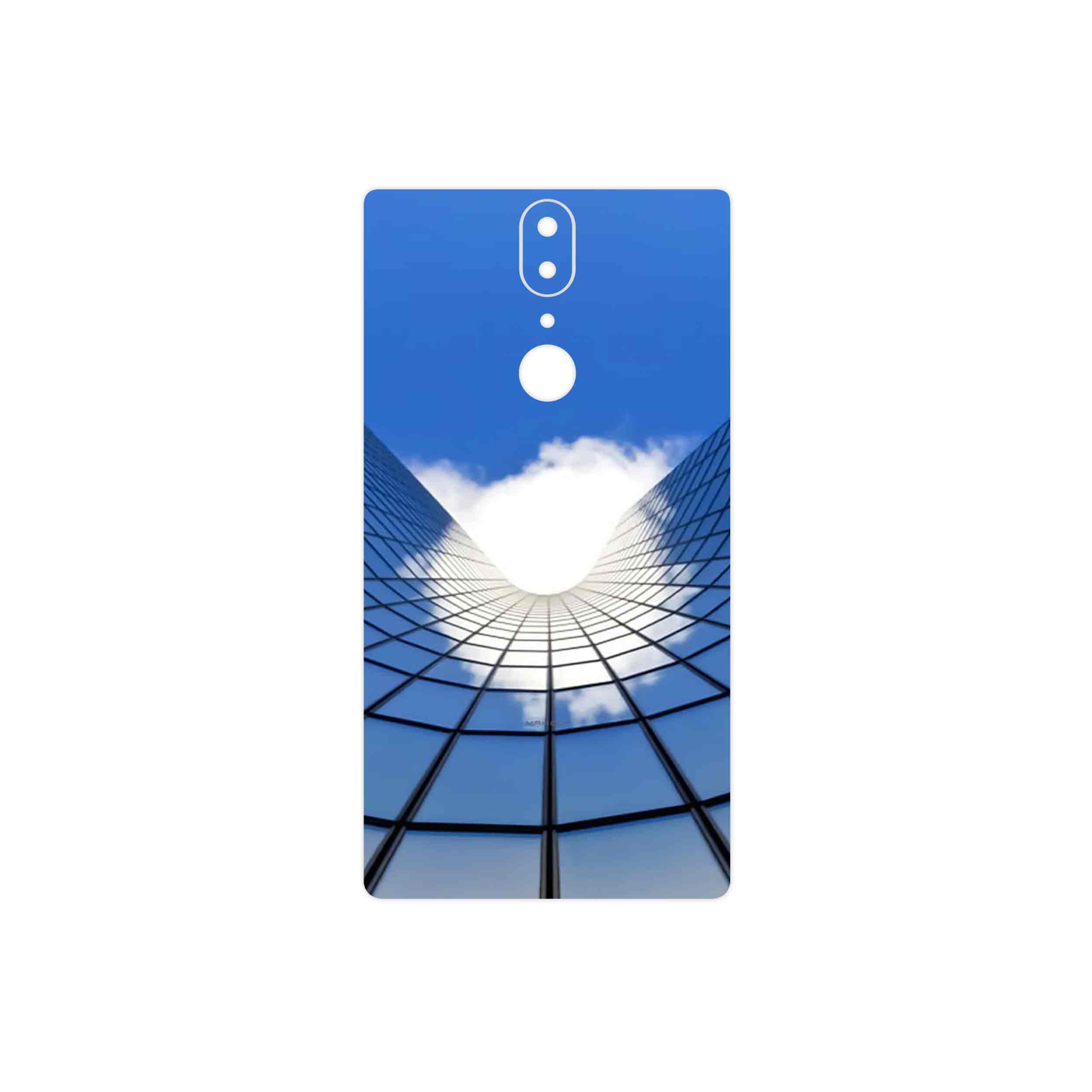 برچسب پوششی ماهوت مدل Glass skyscraper مناسب برای گوشی موبایل یومی Crystal