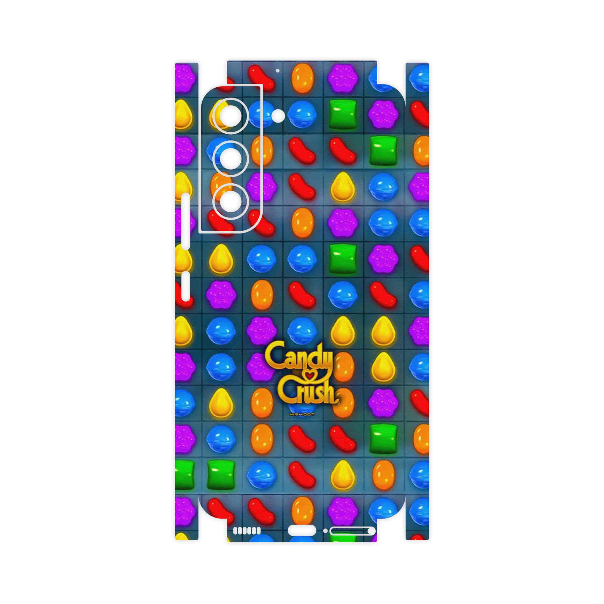برچسب پوششی ماهوت مدل Candy Crush Game Series-FullSkin مناسب برای گوشی موبایل سامسونگ Galaxy S22 5G
