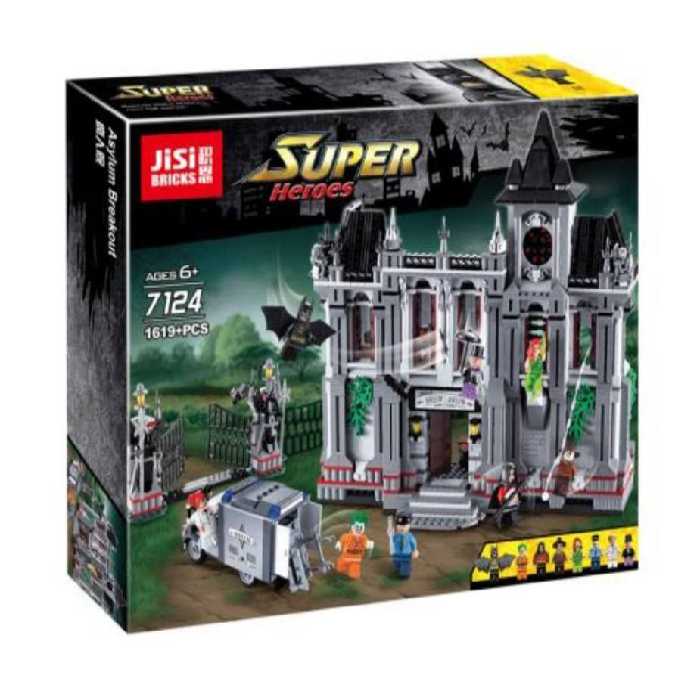 ساختنی دکول مدل super heroes کد 7124