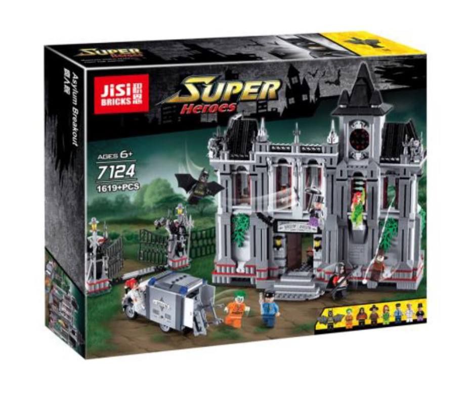 ساختنی دکول مدل super heroes کد 7124