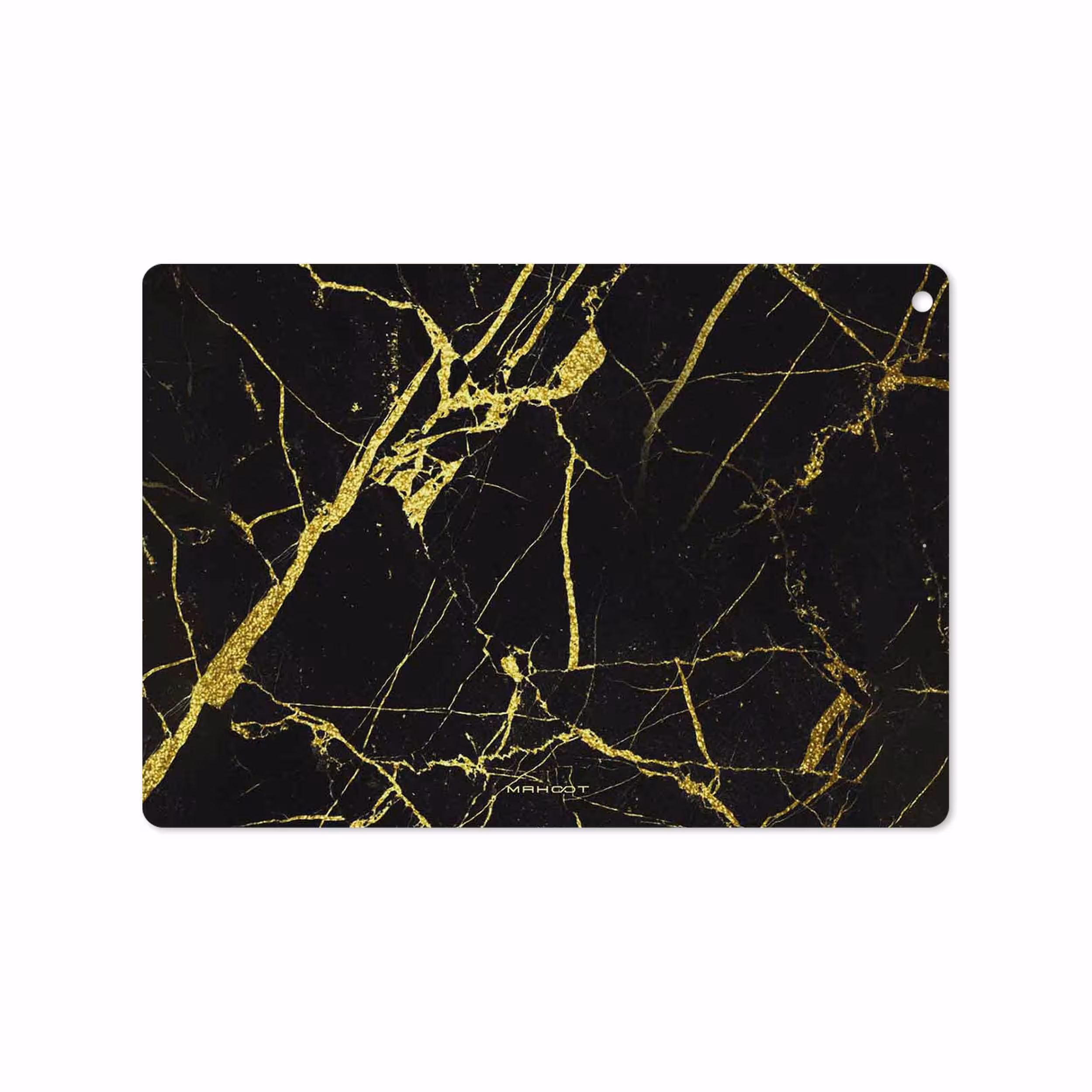 برچسب پوششی ماهوت مدل Graphite-Gold-Marble مناسب برای تبلت اپل iPad 9.7 (GEN 5) 2017 A1822