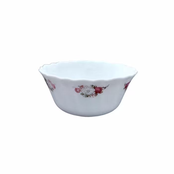پیاله ماست خوری مدل رز بسته 6 عددی