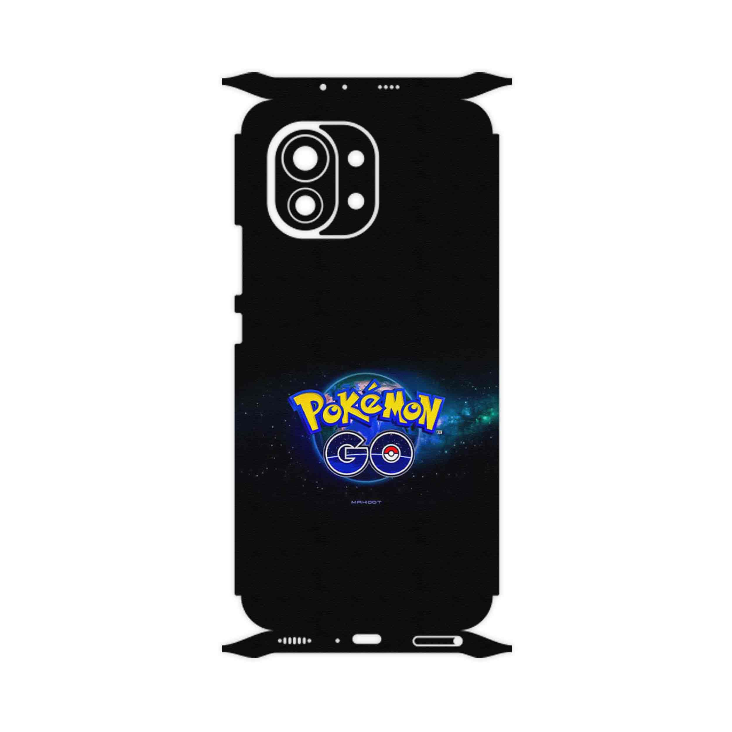 برچسب پوششی ماهوت مدل Pokemon Go Game Series-FullSkin مناسب برای گوشی موبایل شیائومی Mi 11 5G