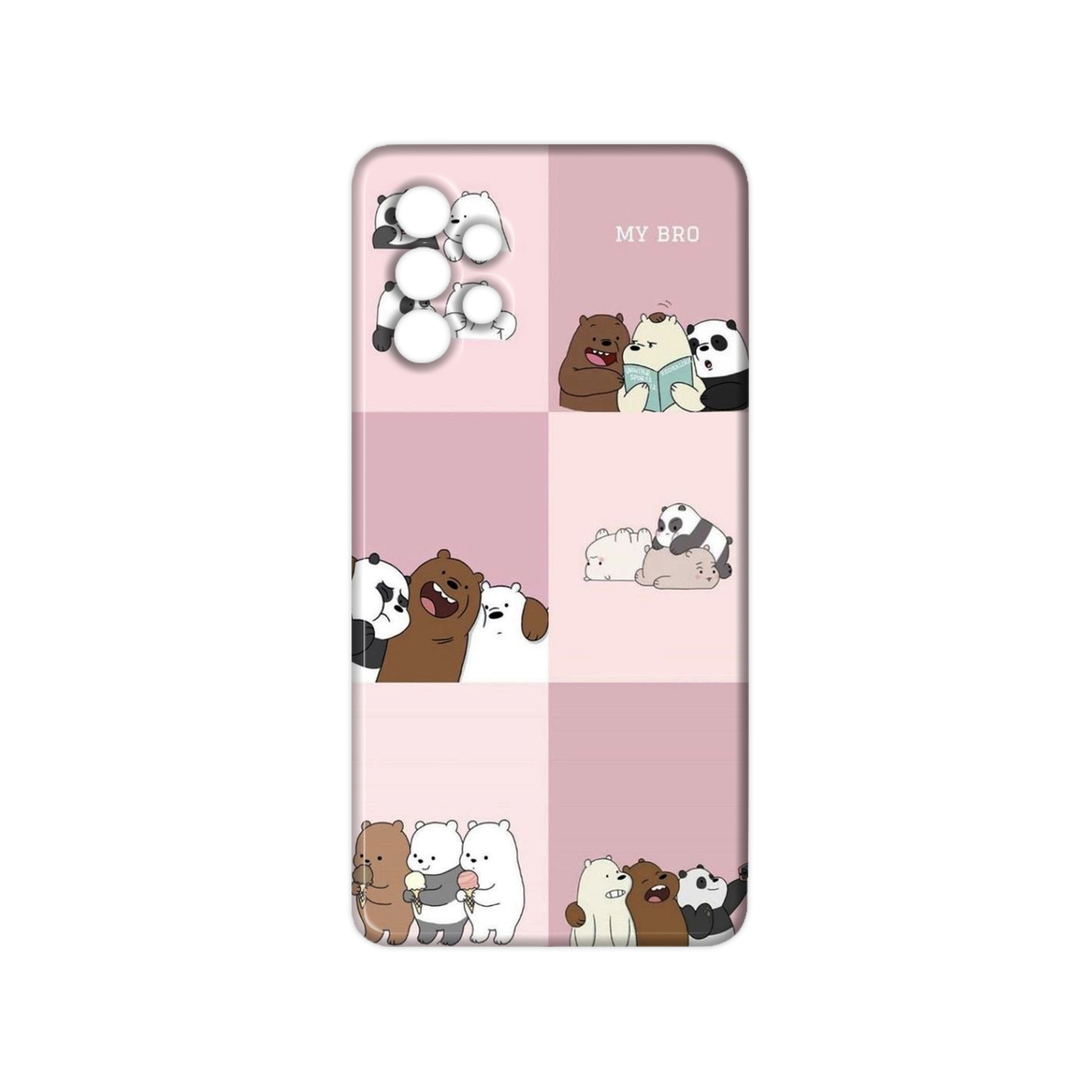 کاور مدل خرس کله پوک کد 131 مناسب برای گوشی موبایل سامسونگ galaxy A52