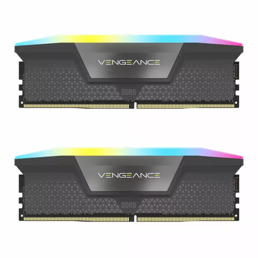 رم کورسیر VENGEANCE RGB 32GB 16GBx2 5600MHz CL36 AMD DDR5