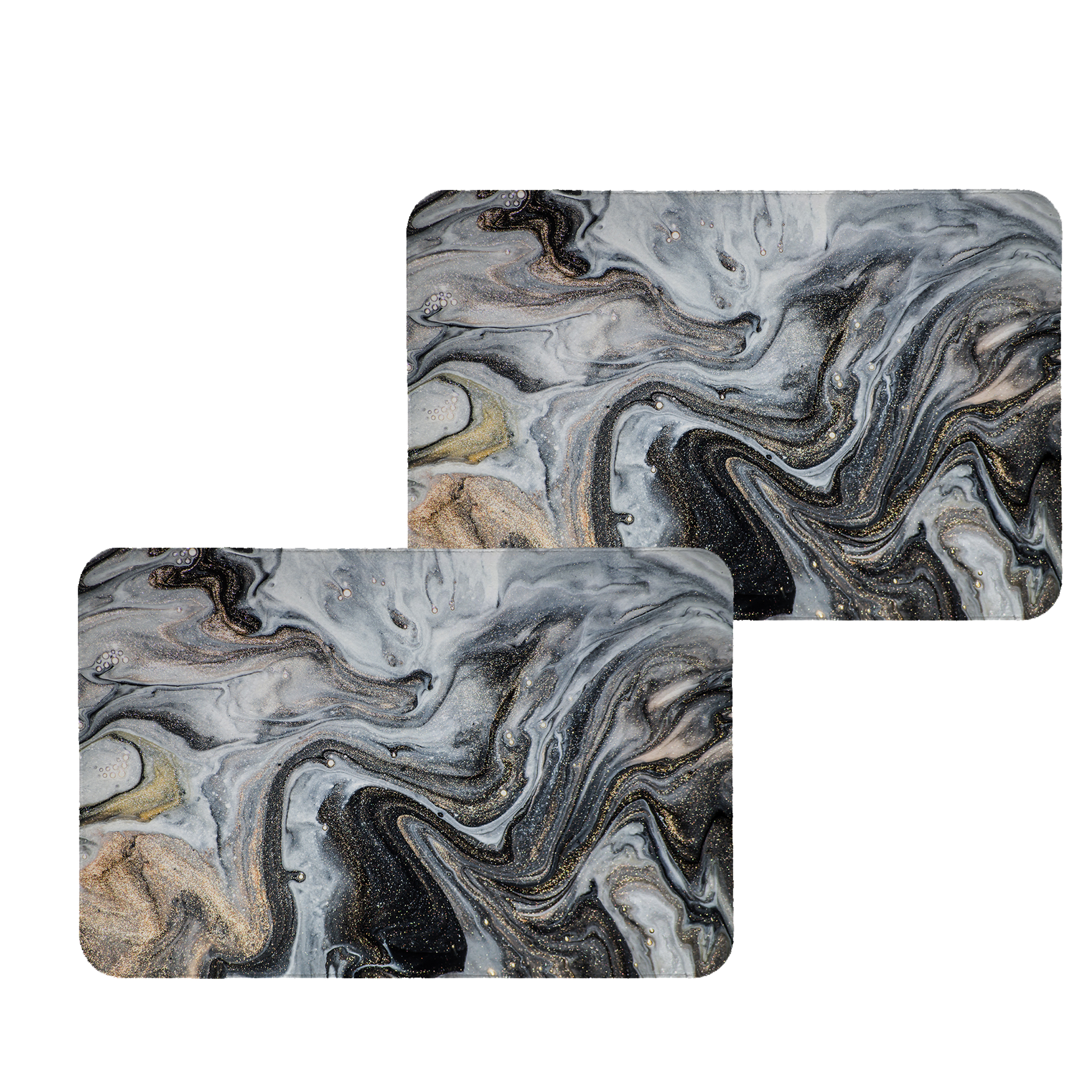 زیربشقابی  طرح مرمر کد 8491 مجموعه 2 عددی