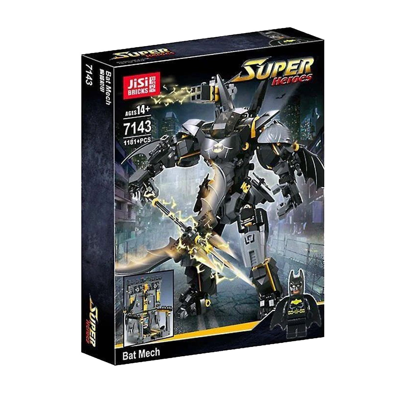 ساختنی جی سی مدل super heroes کد 7143