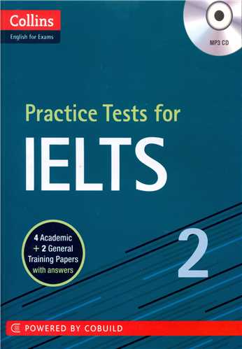 practice Test for IELTS  2 (کتاب دانش آموز وسی دی ) (جنگل)