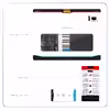 برچسب پوششی ماهوت مدل Piano-Instrument مناسب برای تبلت سامسونگ Galaxy Tab S6 2019 SM-T860