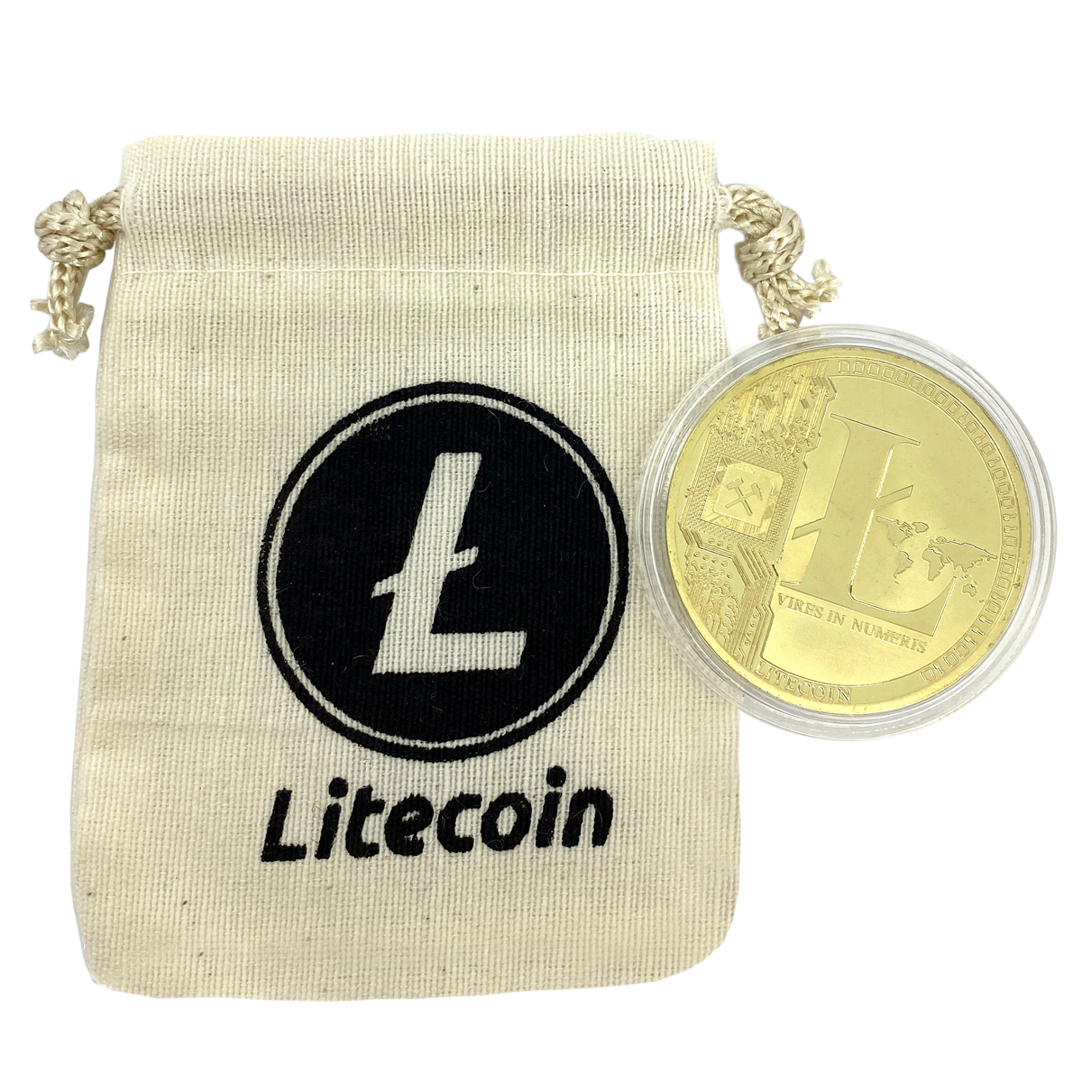 دکوری طرح سکه لایت کوین مدل L-01