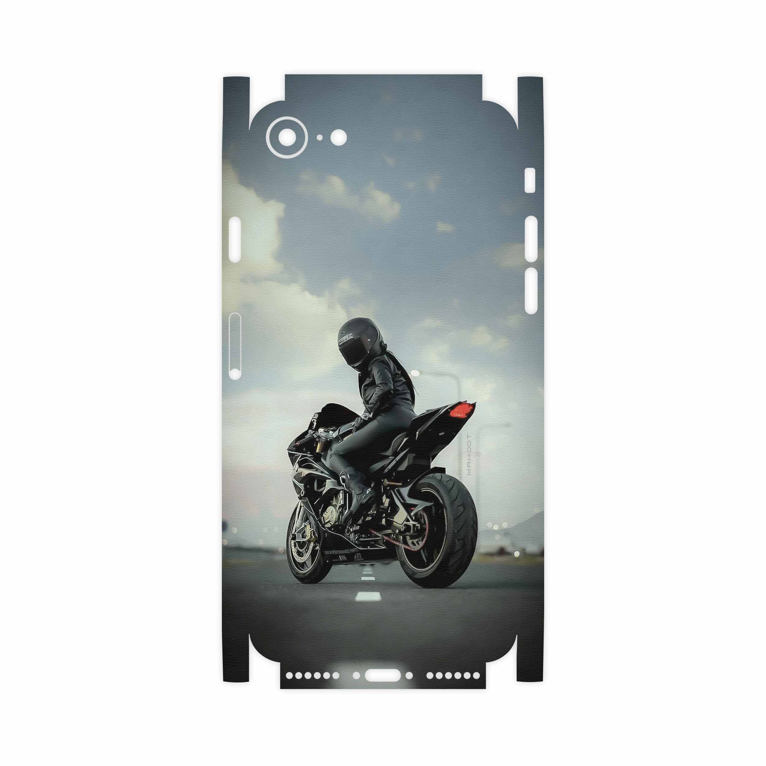 برچسب پوششی ماهوت مدل Motorcycling-FullSkin مناسب برای گوشی موبایل اپل iPhone 7