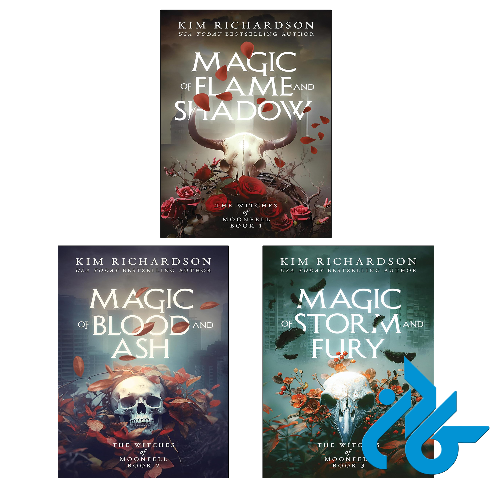خرید و قیمت پکیج کامل رمان های The Witches of Moonfell