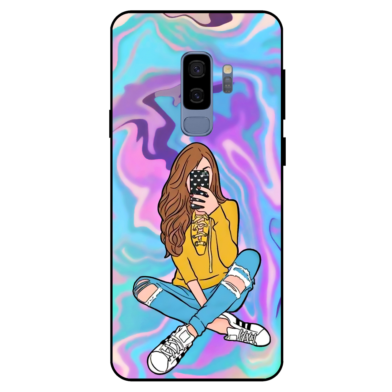 کاور مگافون کد 7592 مناسب برای گوشی موبایل سامسونگ Galaxy S9