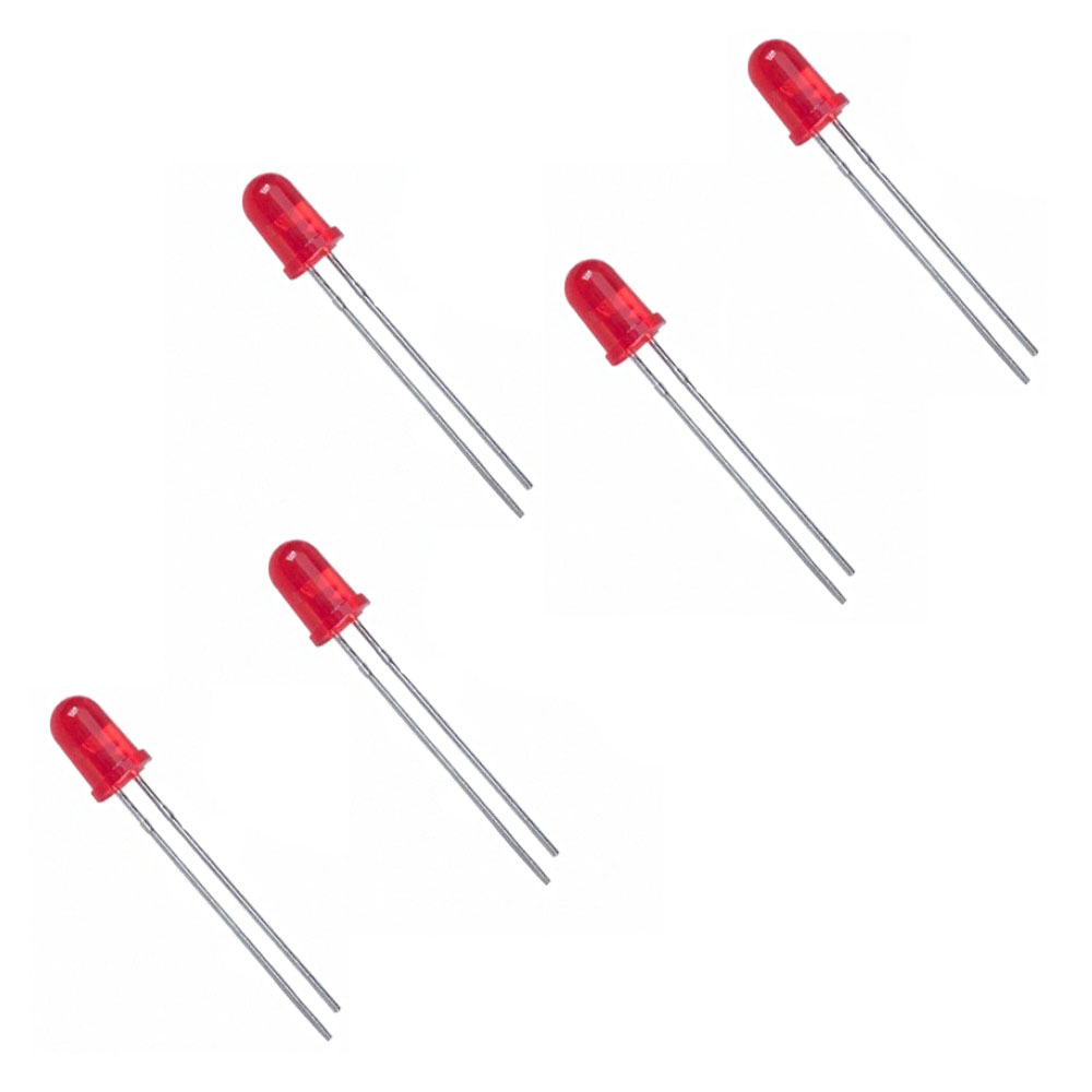 ال ای دی مدل 3mm مات بسته 5 عددی