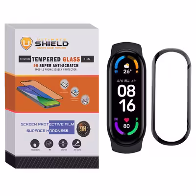 محافظ صفحه نمایش نانو آلتیمیت شیلد مدل NUL مناسب برای ساعت هوشمند شیایومی Mi Band 6