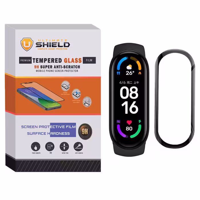 محافظ صفحه نمایش نانو آلتیمیت شیلد مدل NUL مناسب برای ساعت هوشمند شیایومی Mi Band 6
